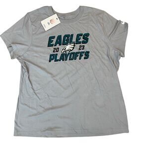 Nike Philadelphia Eagles Playoffs Tee Womens XXL NWT NFL Football Shirt